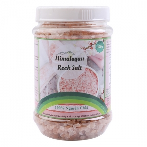 Muối hồng Himalayan rock salt 0,5kg
