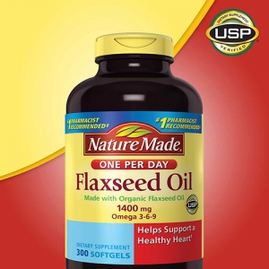 Nature made Flaxseed Oil omega 369 dầu hạt lanh 300 viên
