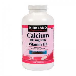Kirkland calcium 600mg whith vitamin D3 500 viên
