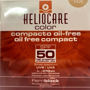 Phấn nền sáng (fair) Heliocare Color Oil-free Compact SPF50 10Gr