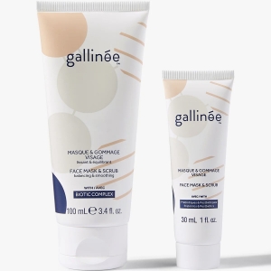 Gallinée Prebiotic Face Mask & Scrub – Mặt Nạ Tẩy Tế Bào Da Chết